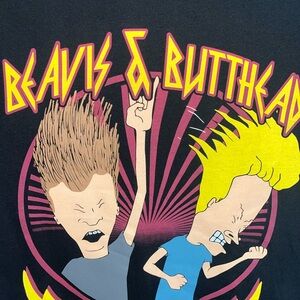 Beavis & Butt-Head Graphic Tee - Black